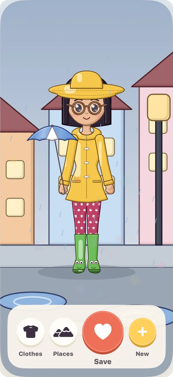 Rain, snow and stars — Twirly